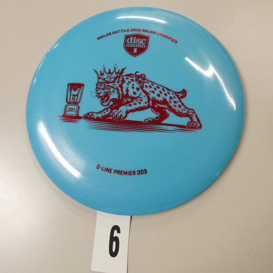 Niklas Anttila Triumph Series Q-Line Premier DD3 (2026 PDGA Champions Cup)