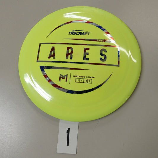1st run Paul McBeth ESP Ares