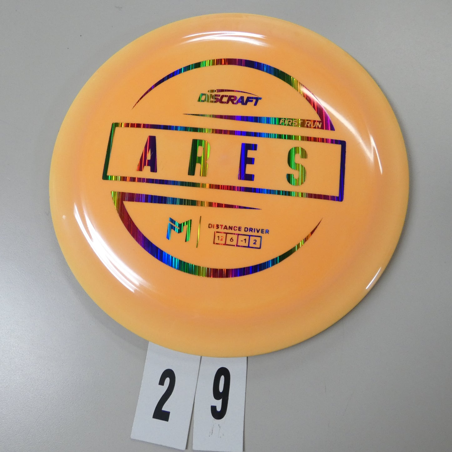 1st run Paul McBeth ESP Ares