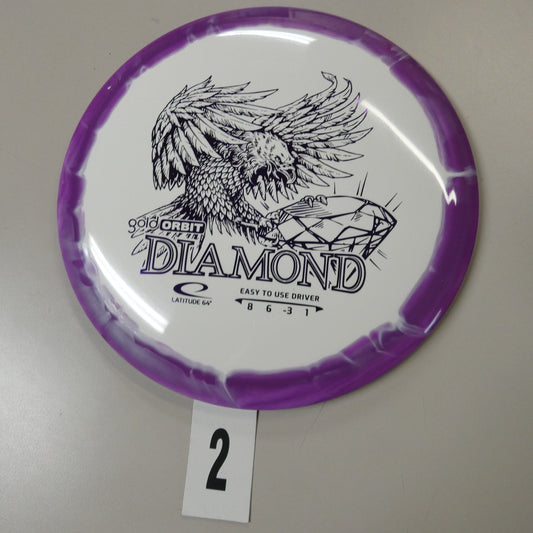 Gold Orbit Diamond