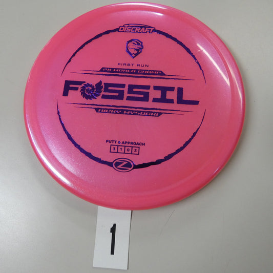 Ricky Wysocki First Run Z Colorshift Fossil
