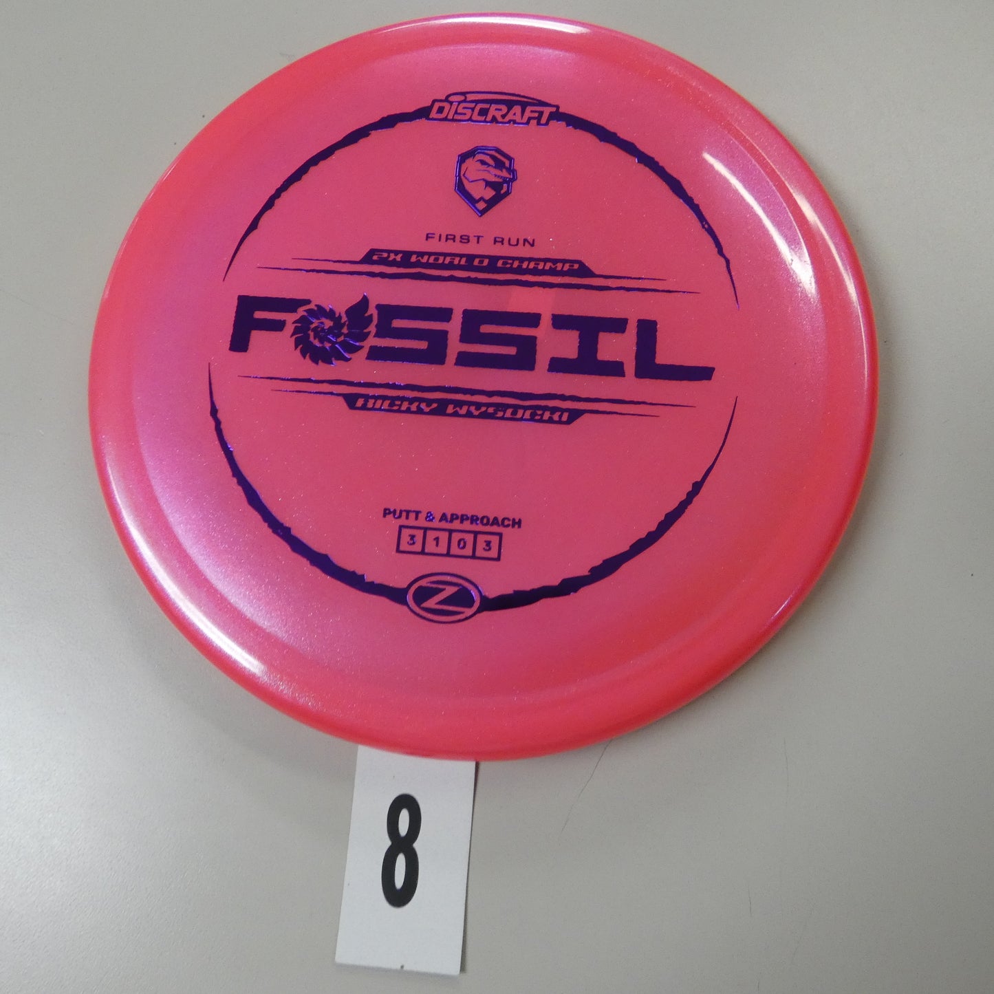 Ricky Wysocki First Run Z Colorshift Fossil