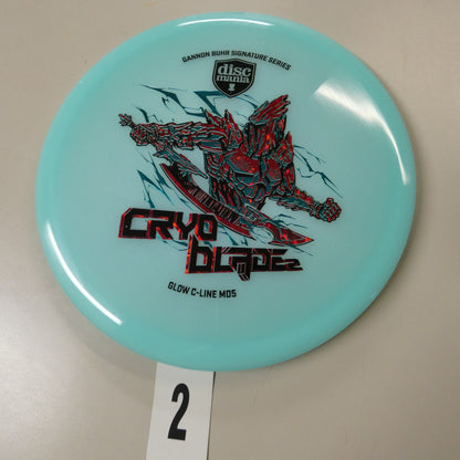 Gannon Buhr Signature Series Glow C-Line MD5 Cryo Blade 2