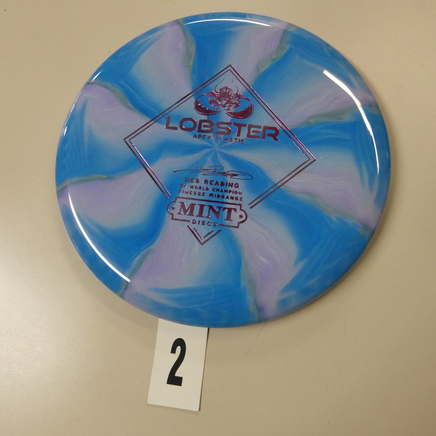 Des Reading Swirl Apex Lobster