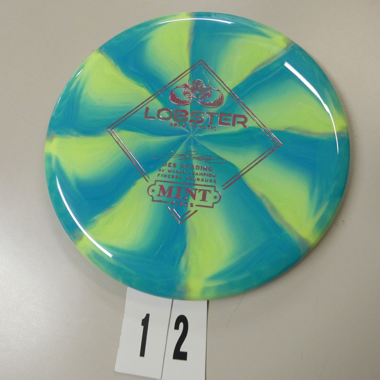 Des Reading Swirl Apex Lobster