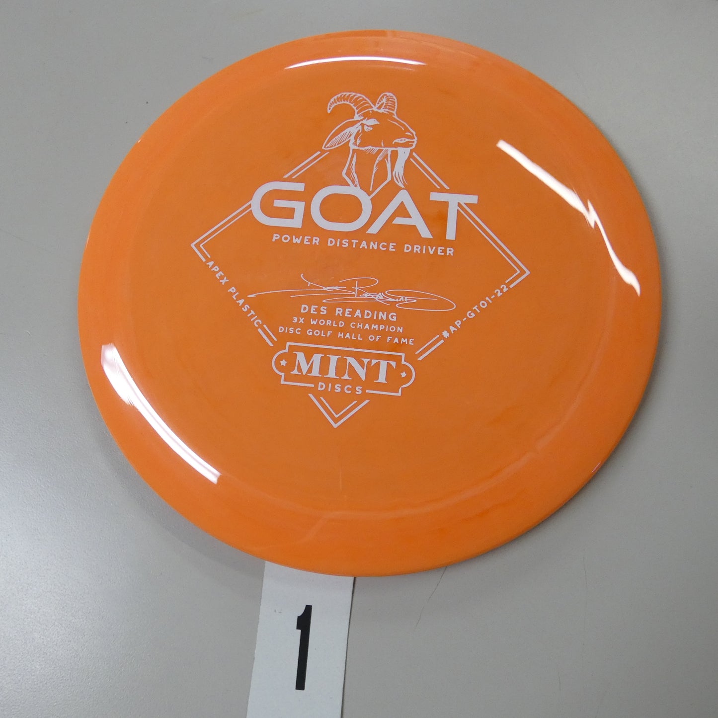 Des Reading Apex Goat