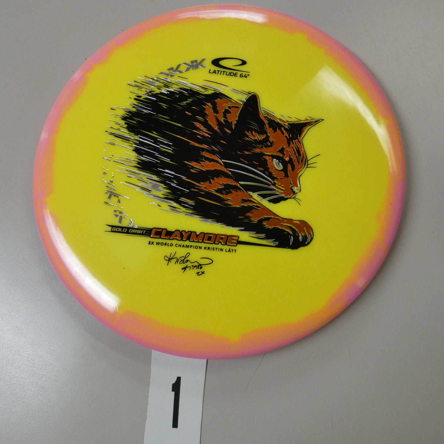 Kristin Latt Gold Orbit Claymore (2026)
