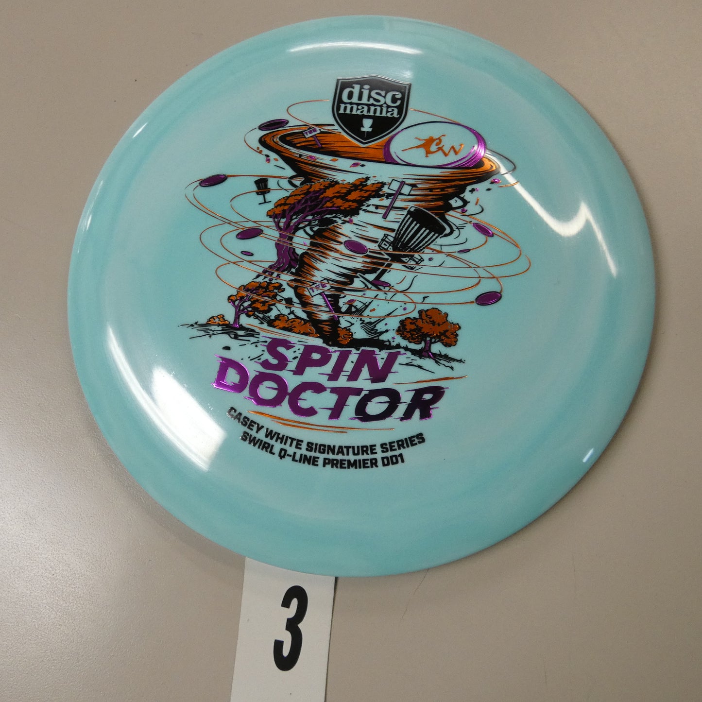 Spin Doctor - Casey White Signature Series Swirl Q-Line Premier DD1