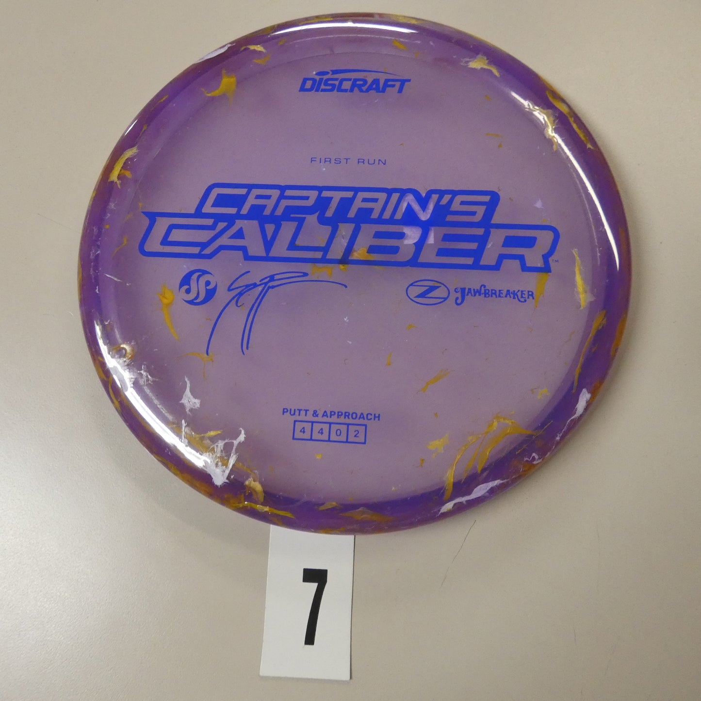 Seppo Paju First Run Z Jawbreaker Captain’s Caliber