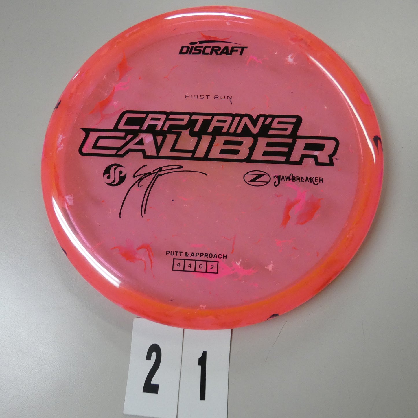 Seppo Paju First Run Z Jawbreaker Captain’s Caliber