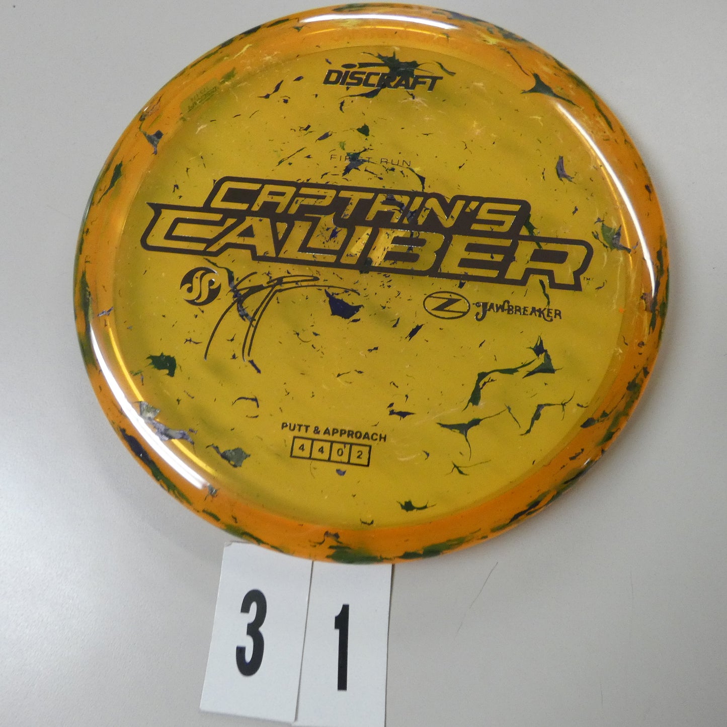 Seppo Paju First Run Z Jawbreaker Captain’s Caliber