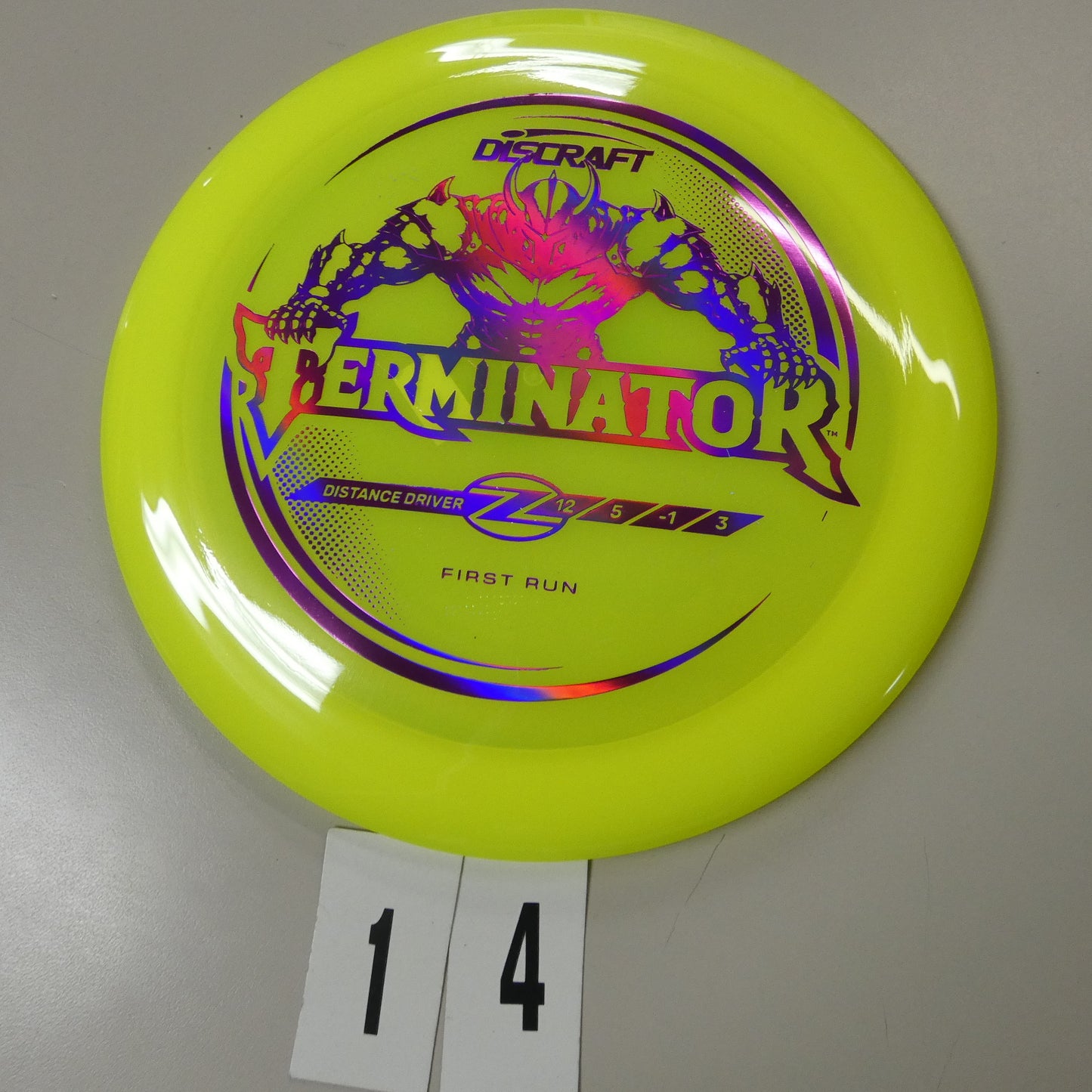 1st run Z Terminator