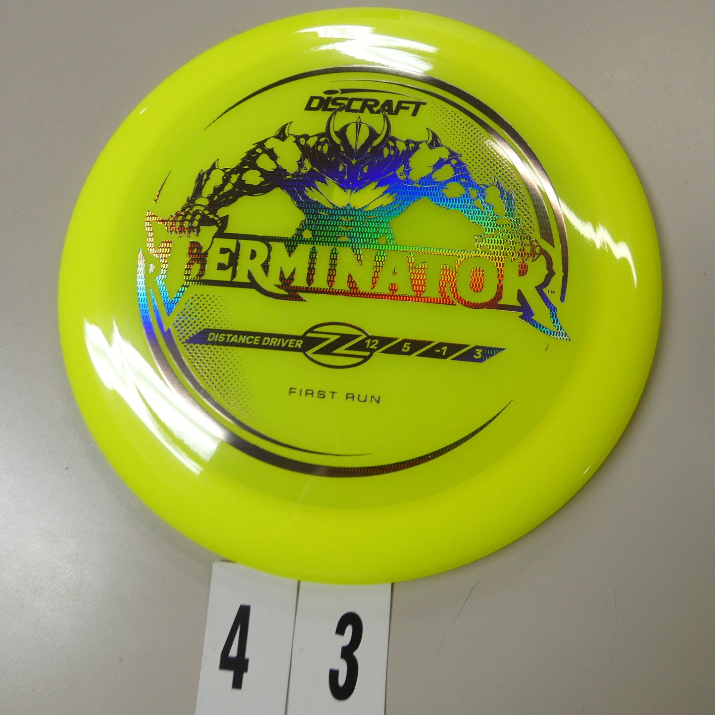 1st run Z Terminator