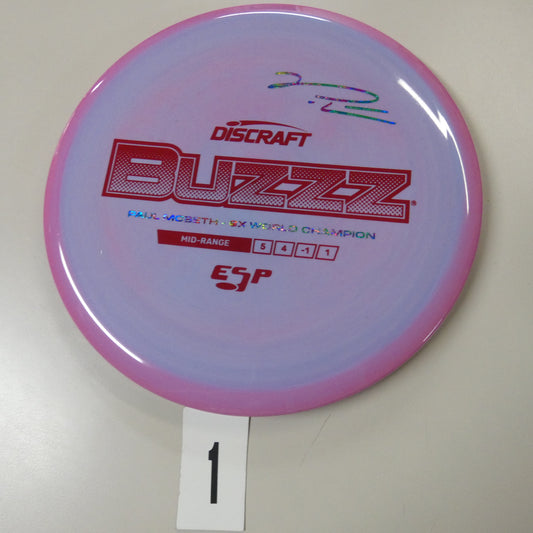 ESP Buzzz- 6x Paul McBeth