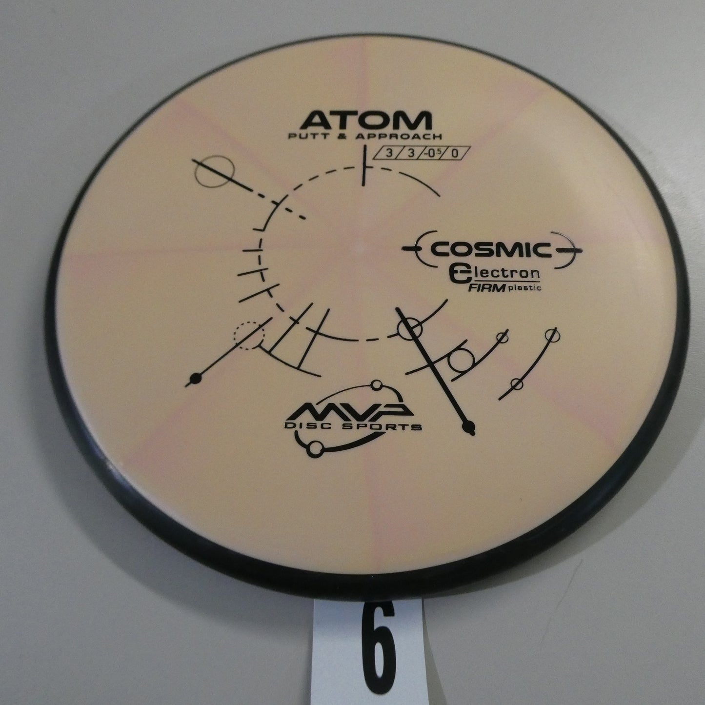 Firm Cosmic Electron Atom