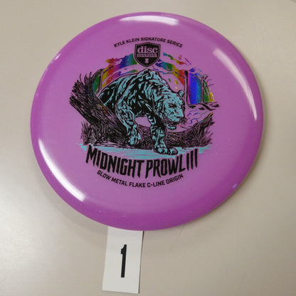 Midnight Prowl 3 - Kyle Klein Signature Series Glow Metal Flake C-Line Origin