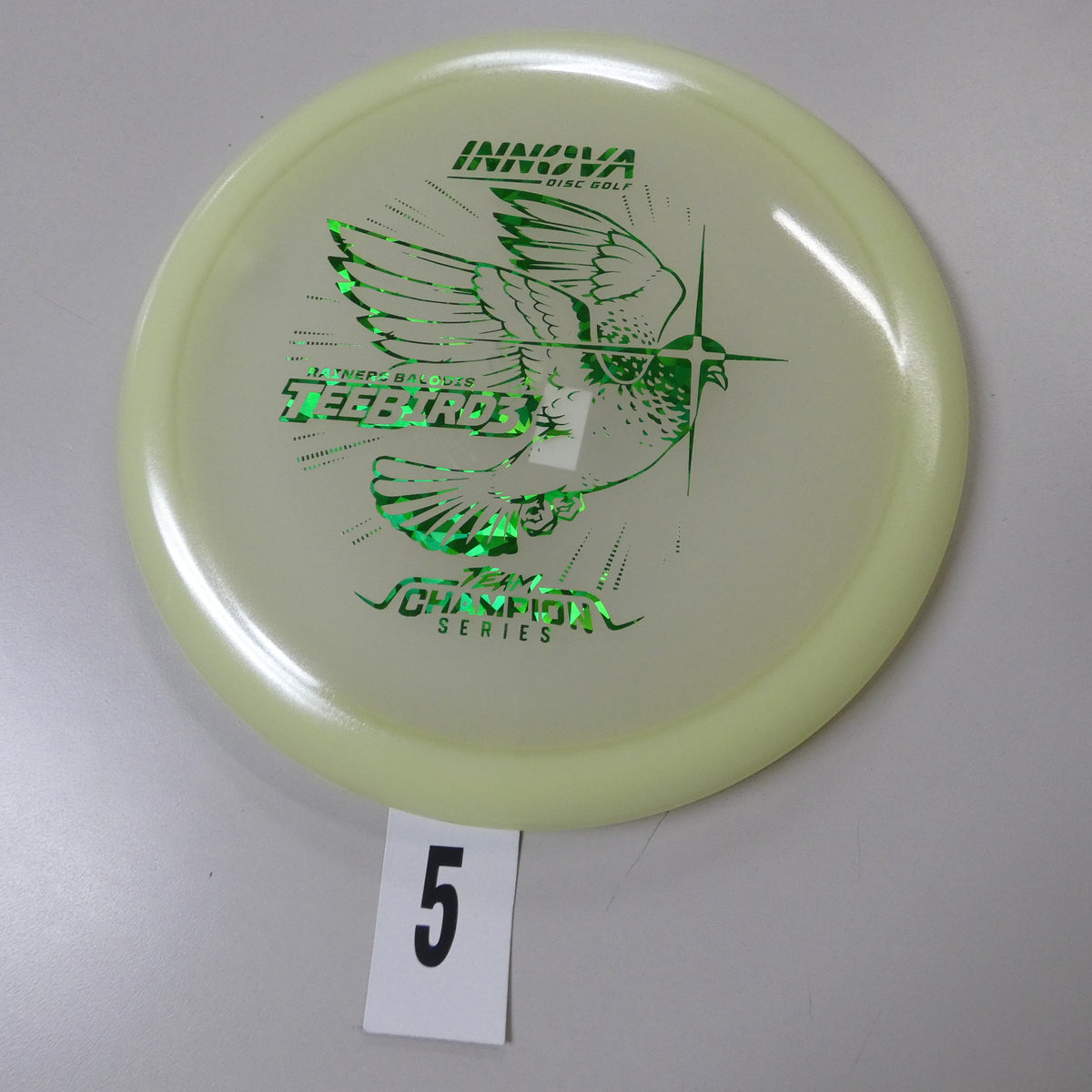 Rainers Balodis Tour Series Proto Glow Champion Teebird3