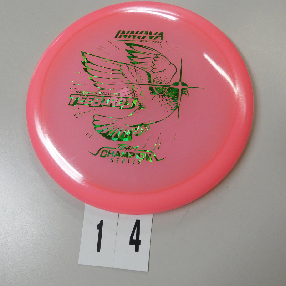 Rainers Balodis Tour Series Proto Glow Champion Teebird3
