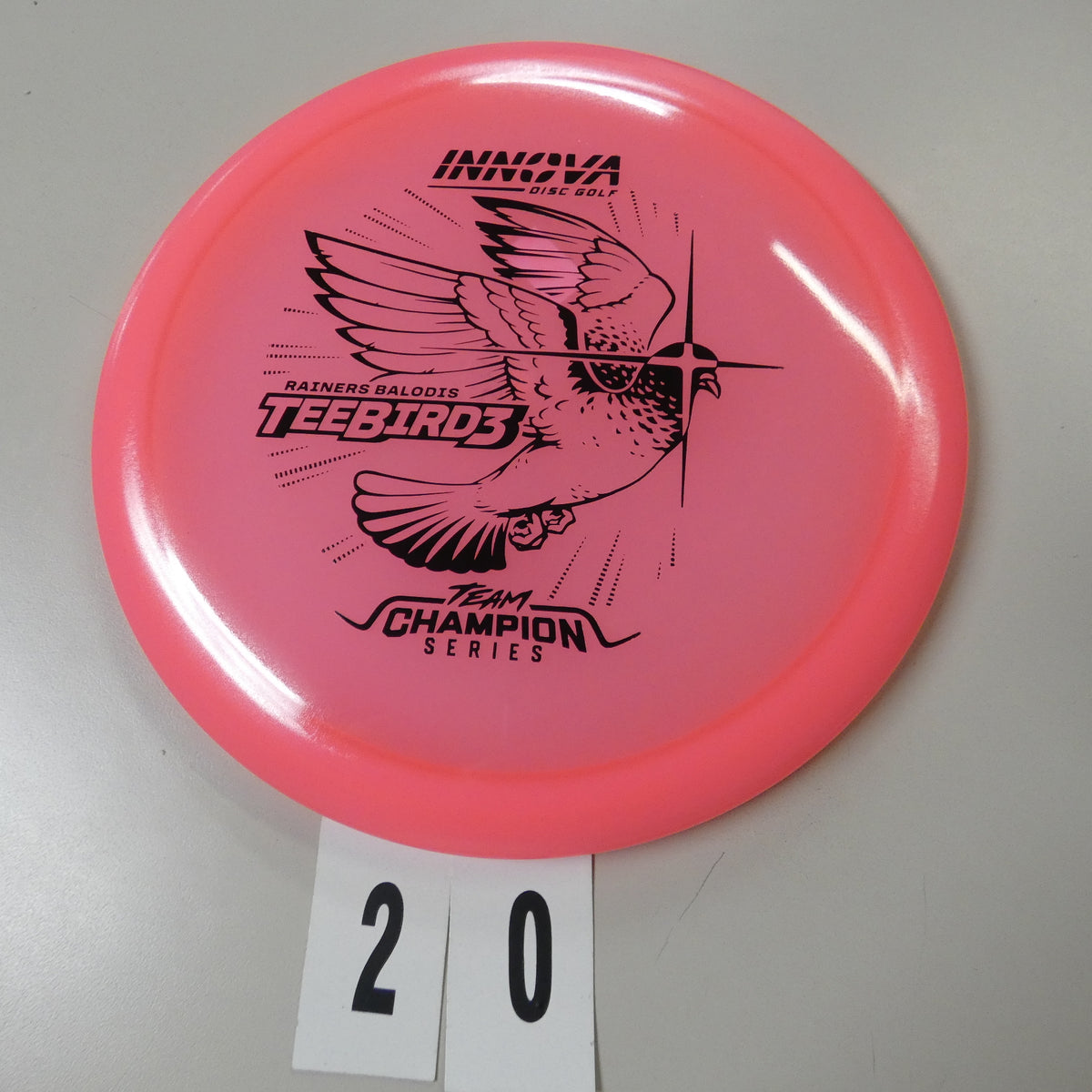 Rainers Balodis Tour Series Proto Glow Champion Teebird3