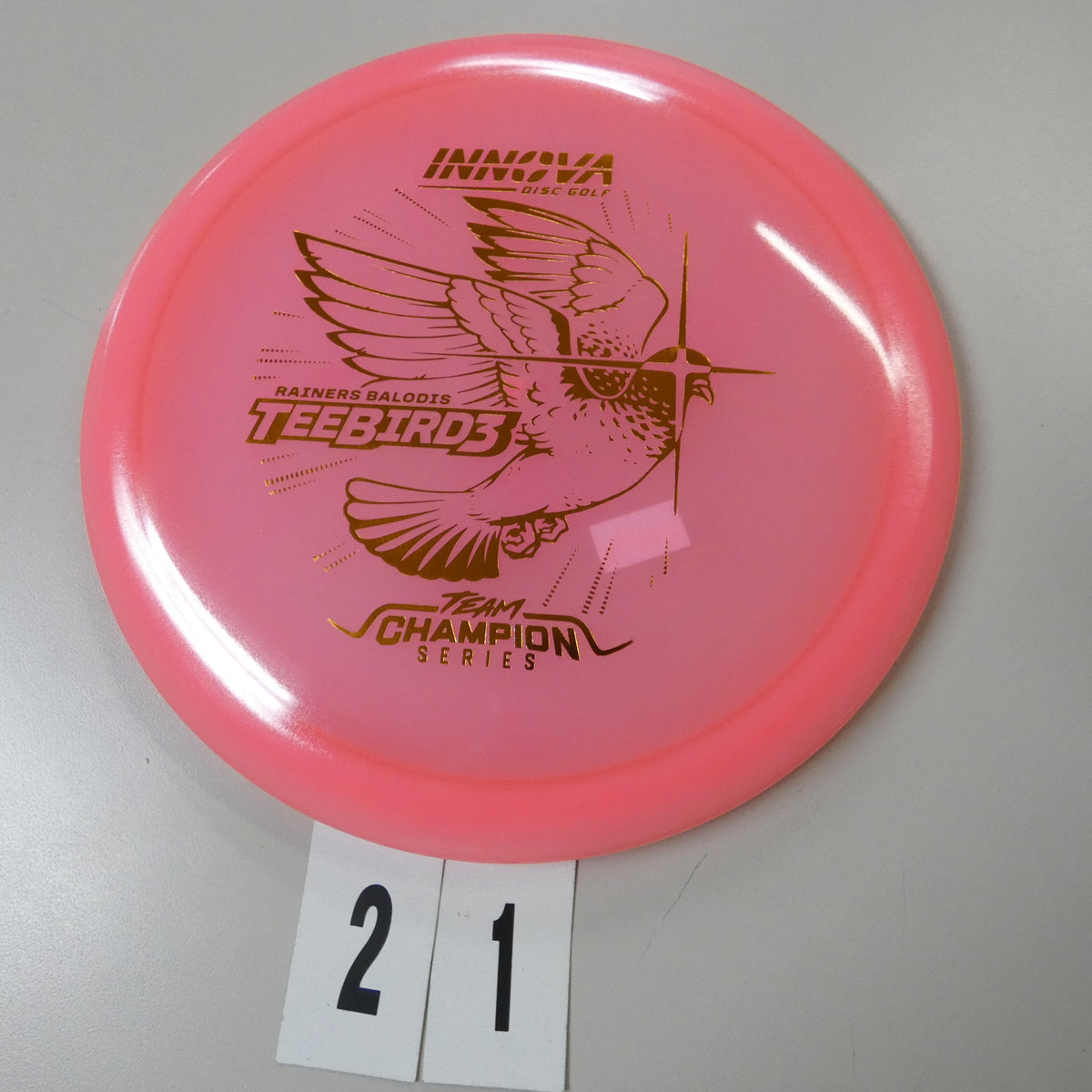 Rainers Balodis Tour Series Proto Glow Champion Teebird3