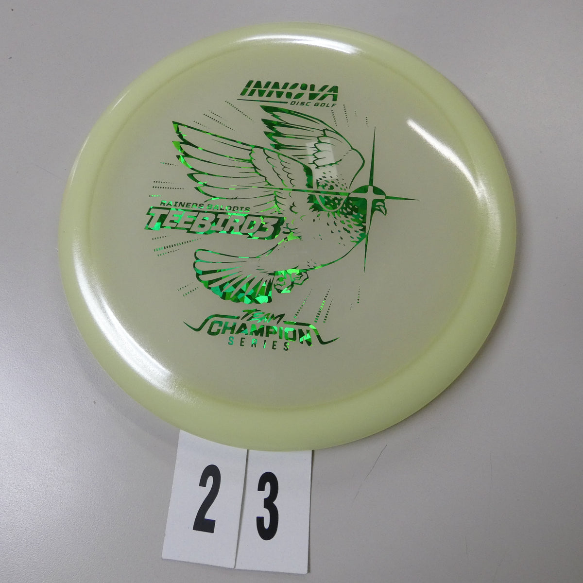 Rainers Balodis Tour Series Proto Glow Champion Teebird3