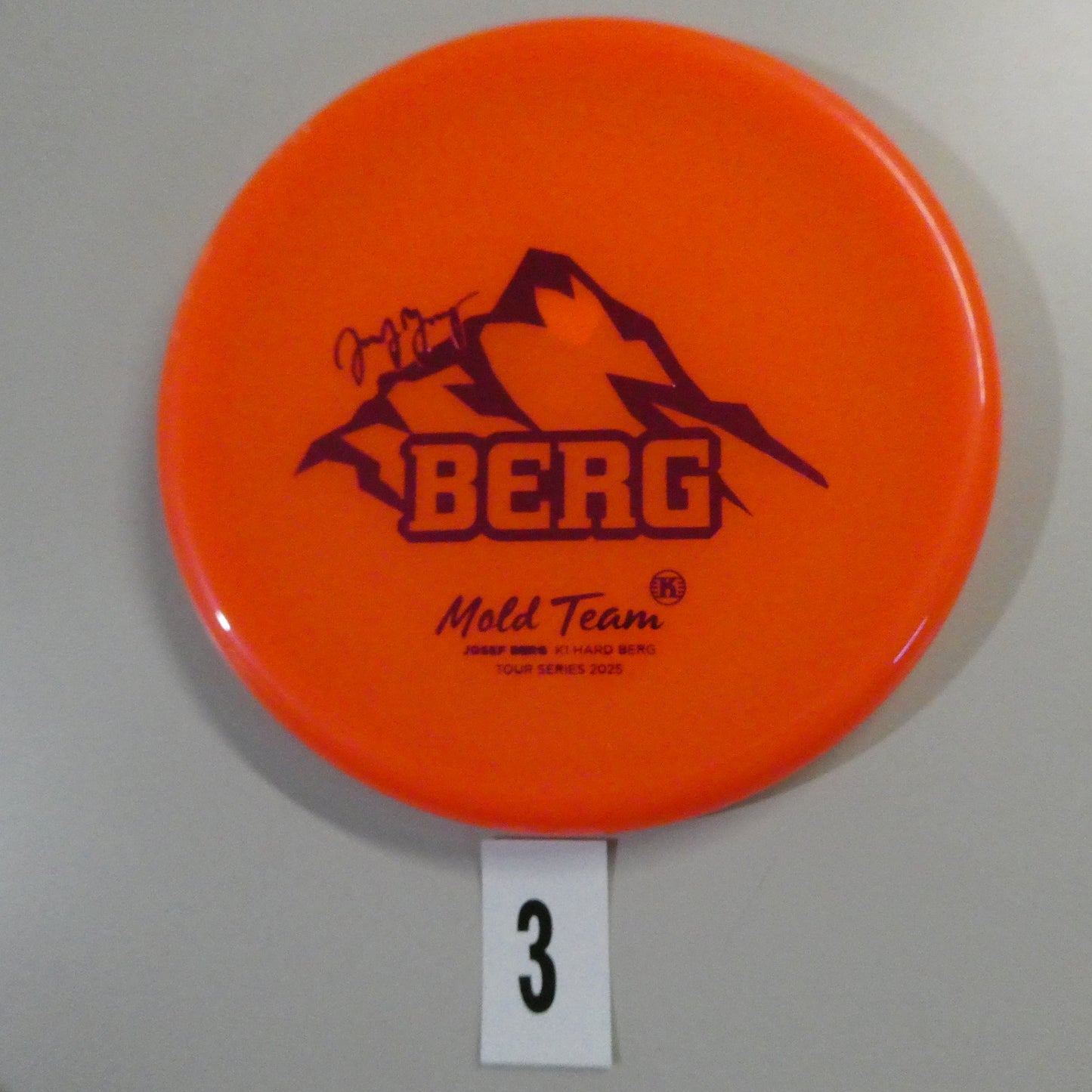 K-1 Hard Berg - Josef Berg Mold Team