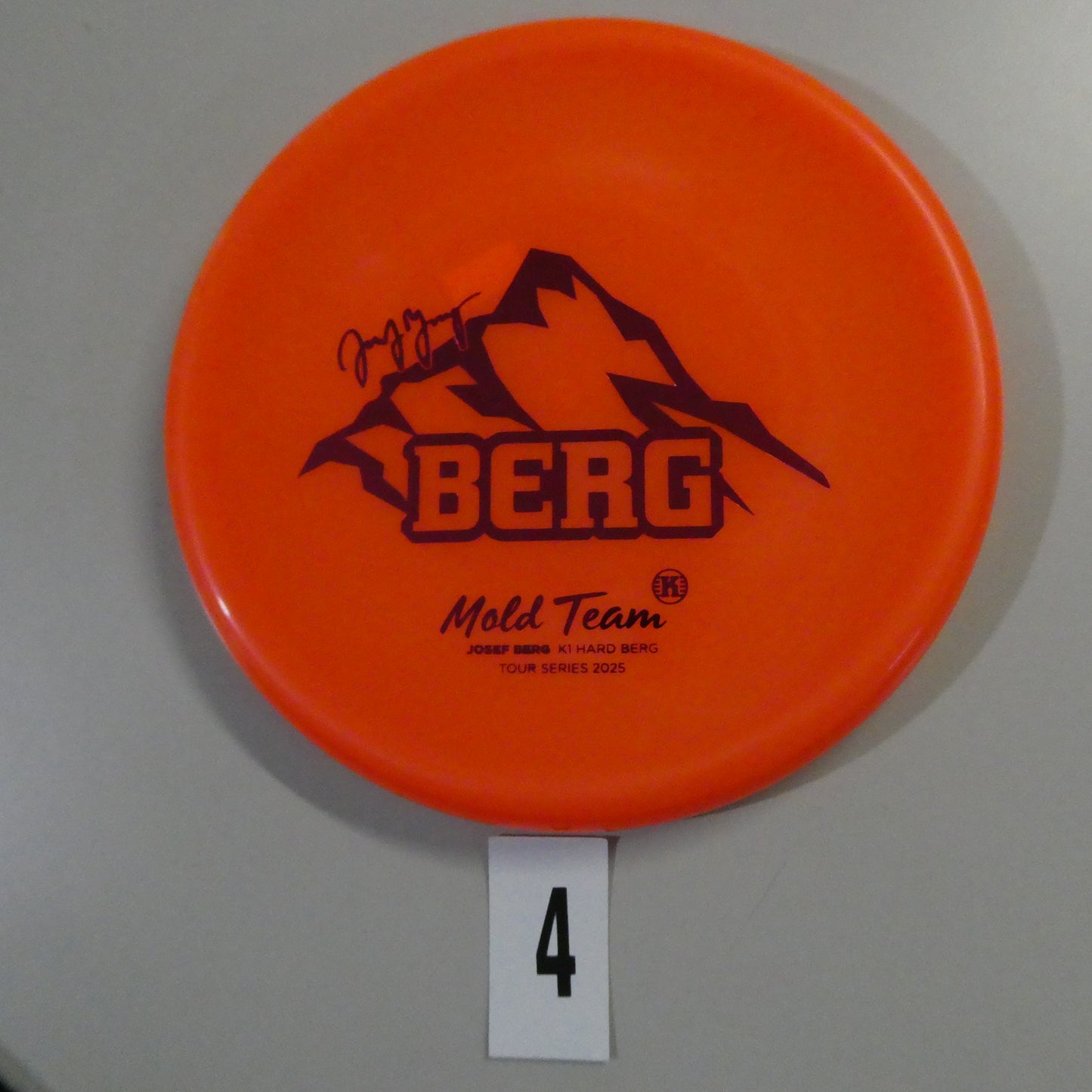K-1 Hard Berg - Josef Berg Mold Team