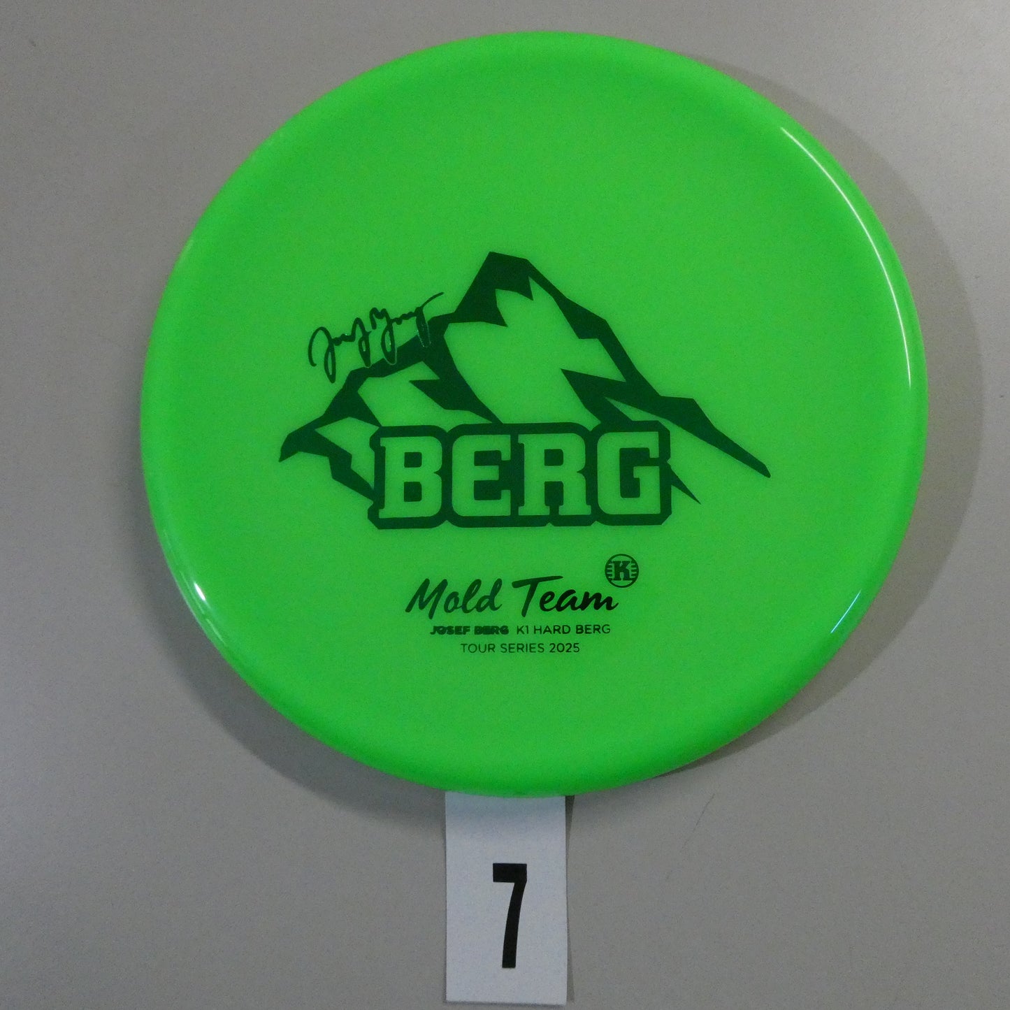 K-1 Hard Berg - Josef Berg Mold Team