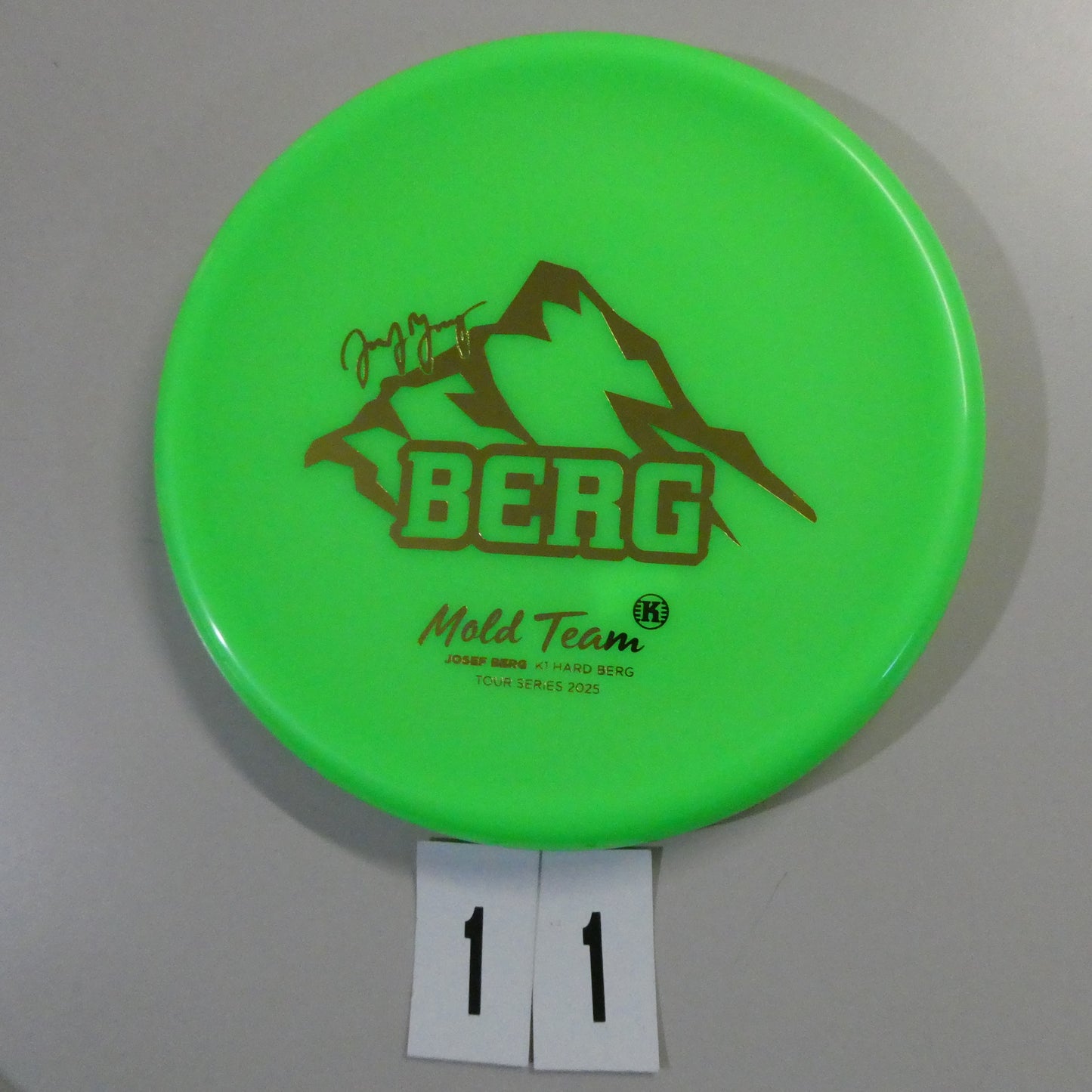 K-1 Hard Berg - Josef Berg Mold Team
