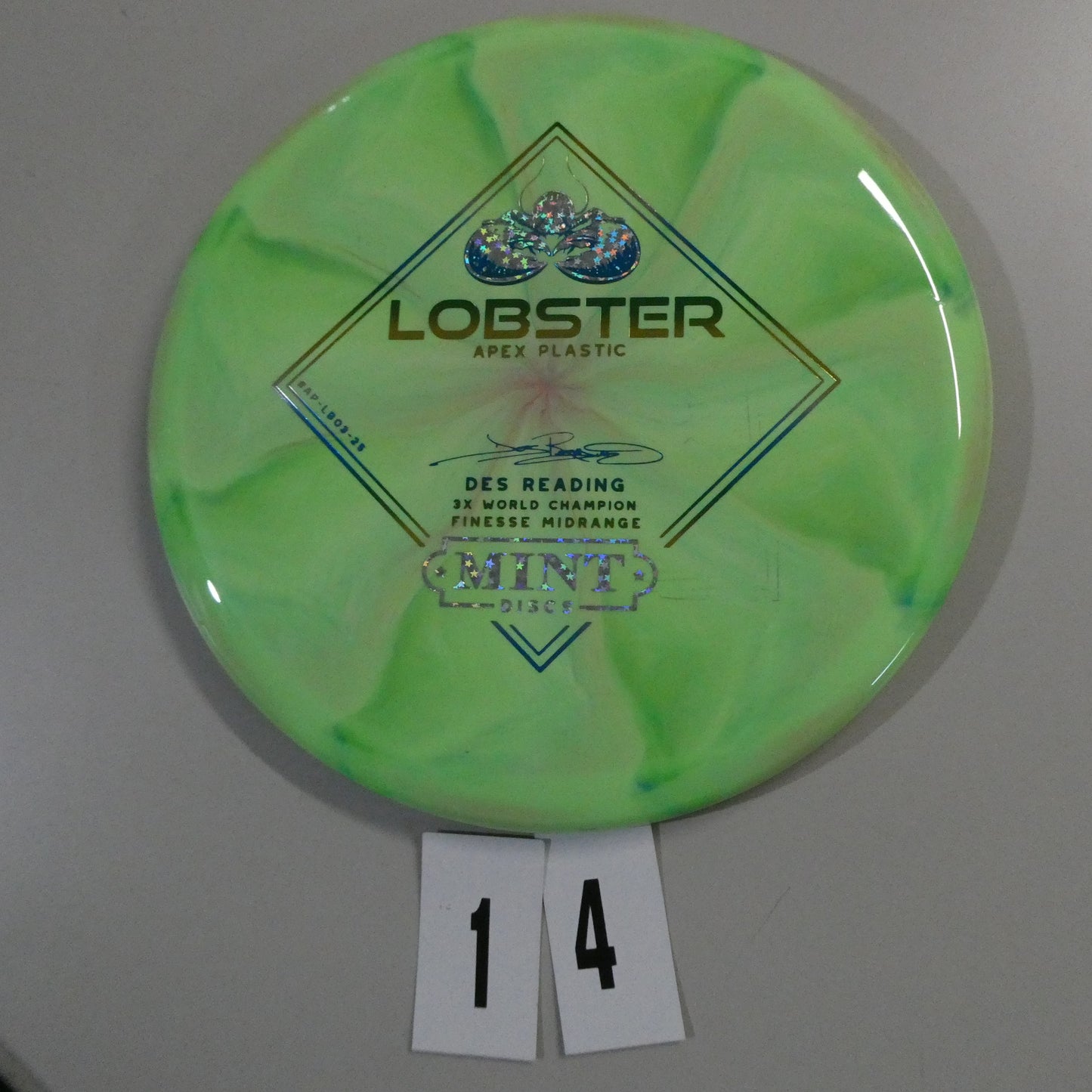 Des Reading Swirl Apex Lobster