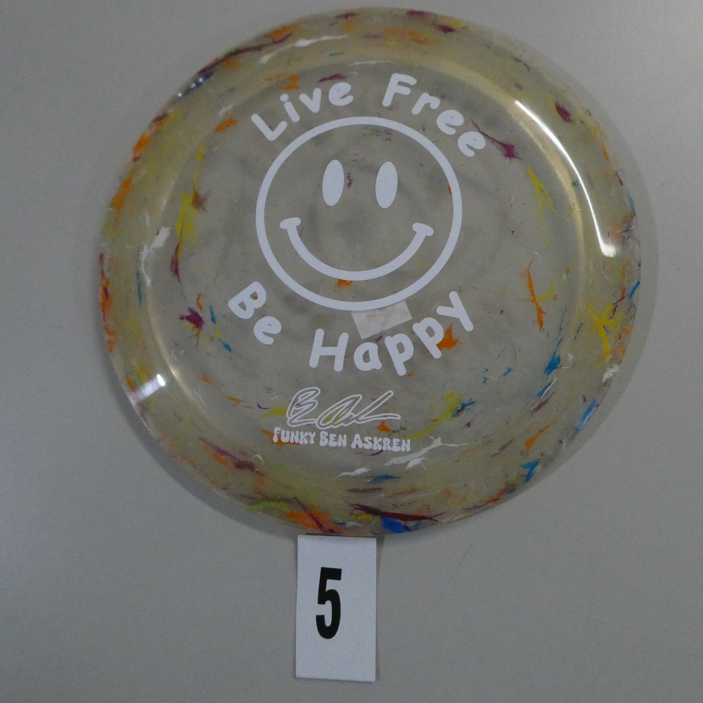 "Live Free Be Happy" Ben Askren Z Jawbreaker Thrasher