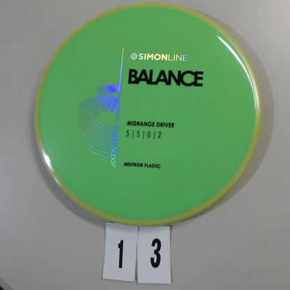 Simon Line Neutron Balance