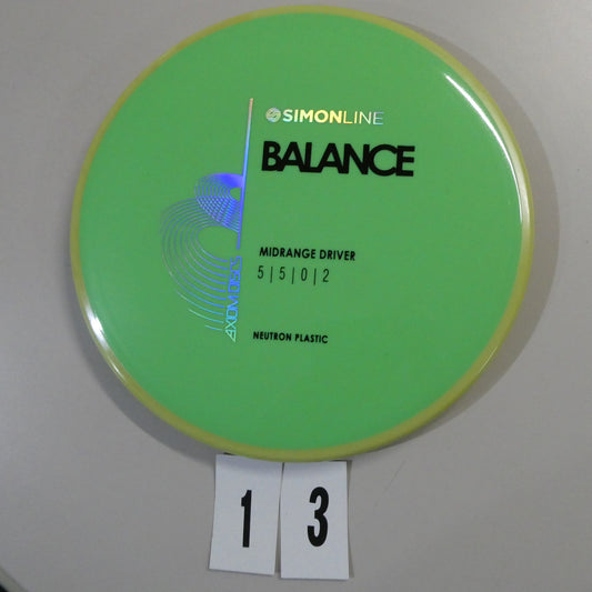 Simon Line Neutron Balance
