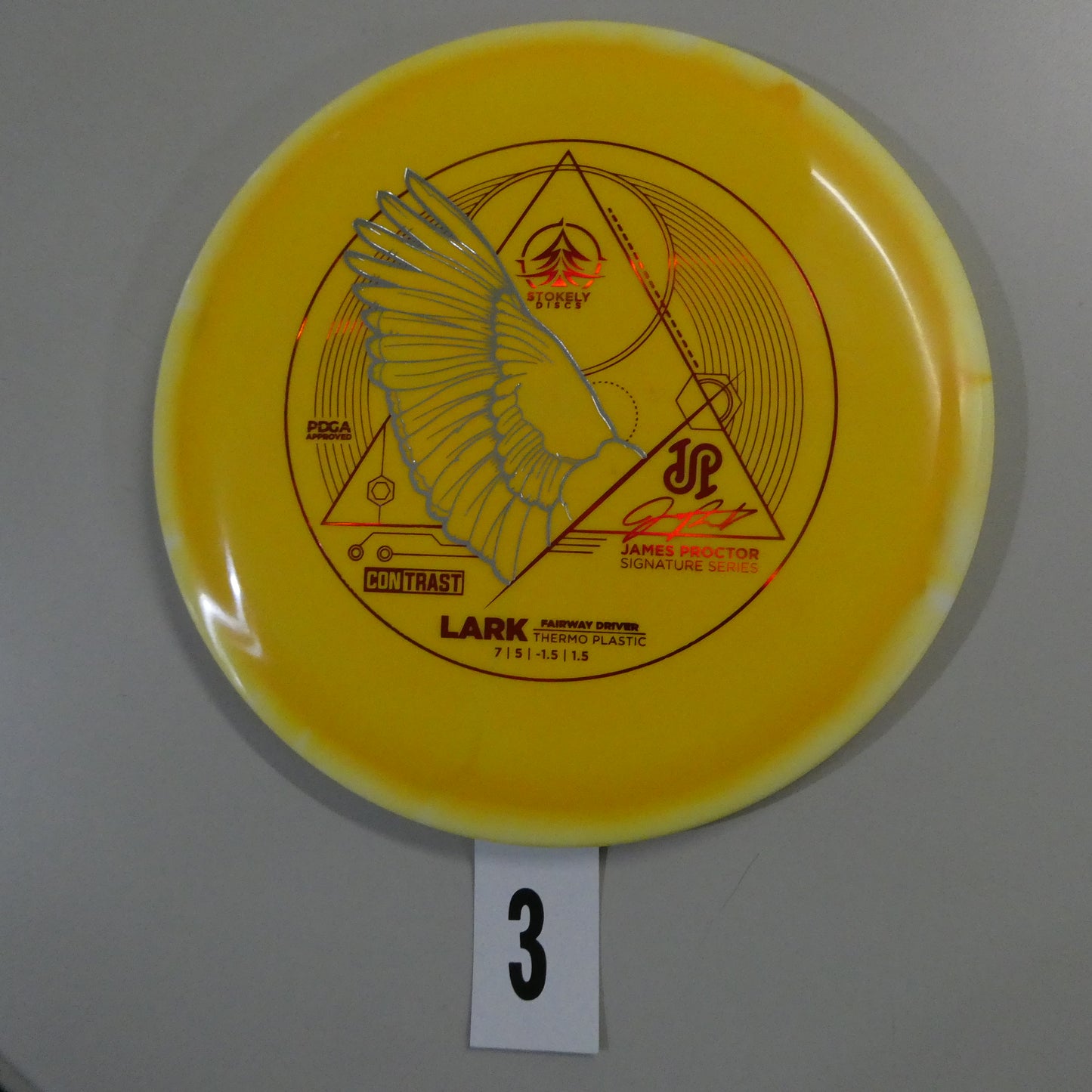Stokely Discs Signature Contrast Thermo Lark - James Proctor
