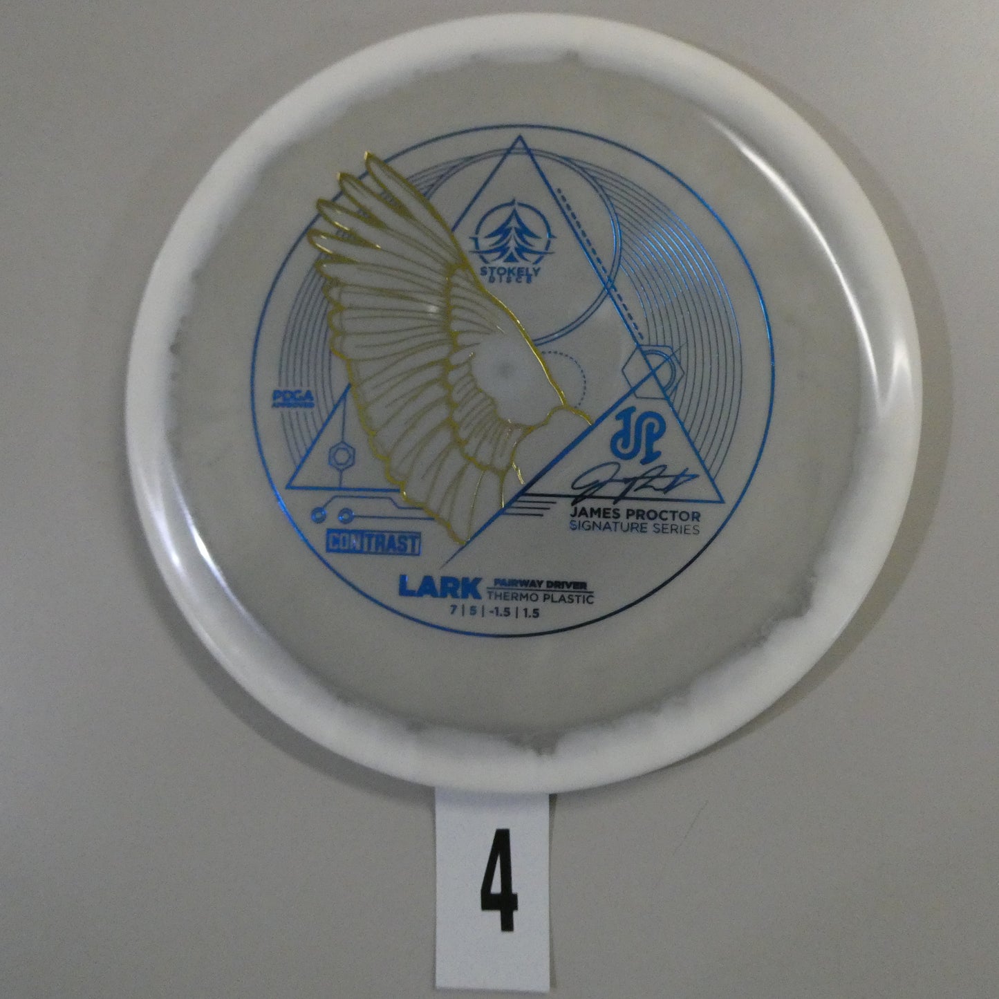 Stokely Discs Signature Contrast Thermo Lark - James Proctor