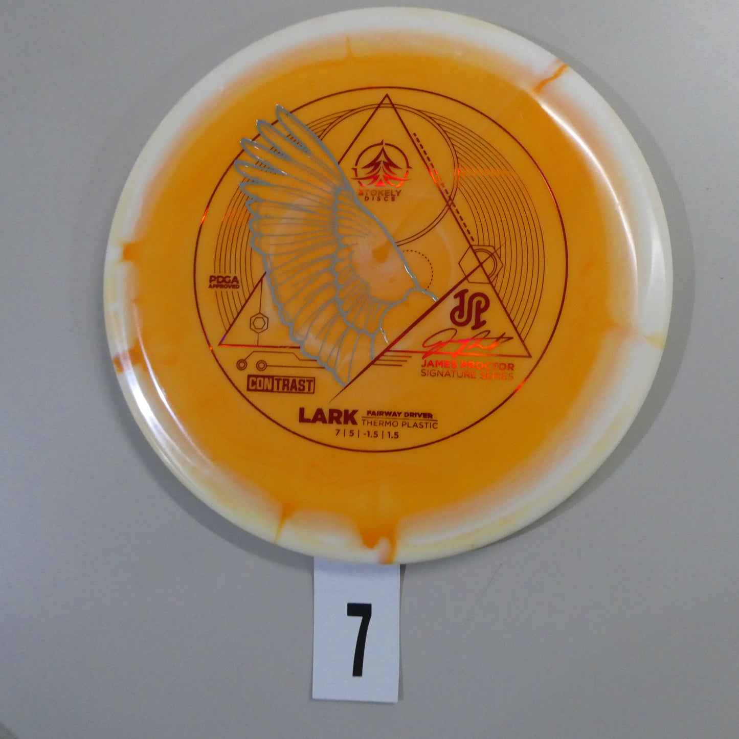 Stokely Discs Signature Contrast Thermo Lark - James Proctor