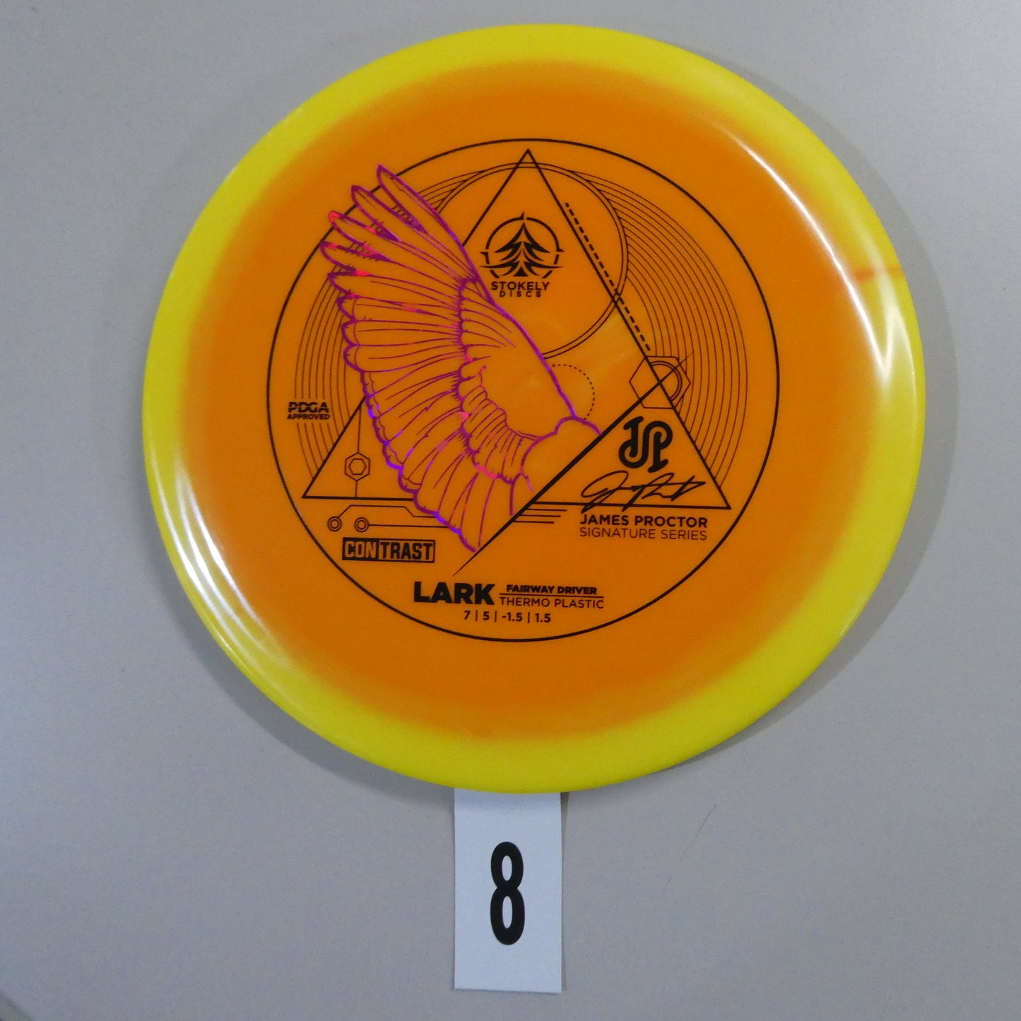 Stokely Discs Signature Contrast Thermo Lark - James Proctor