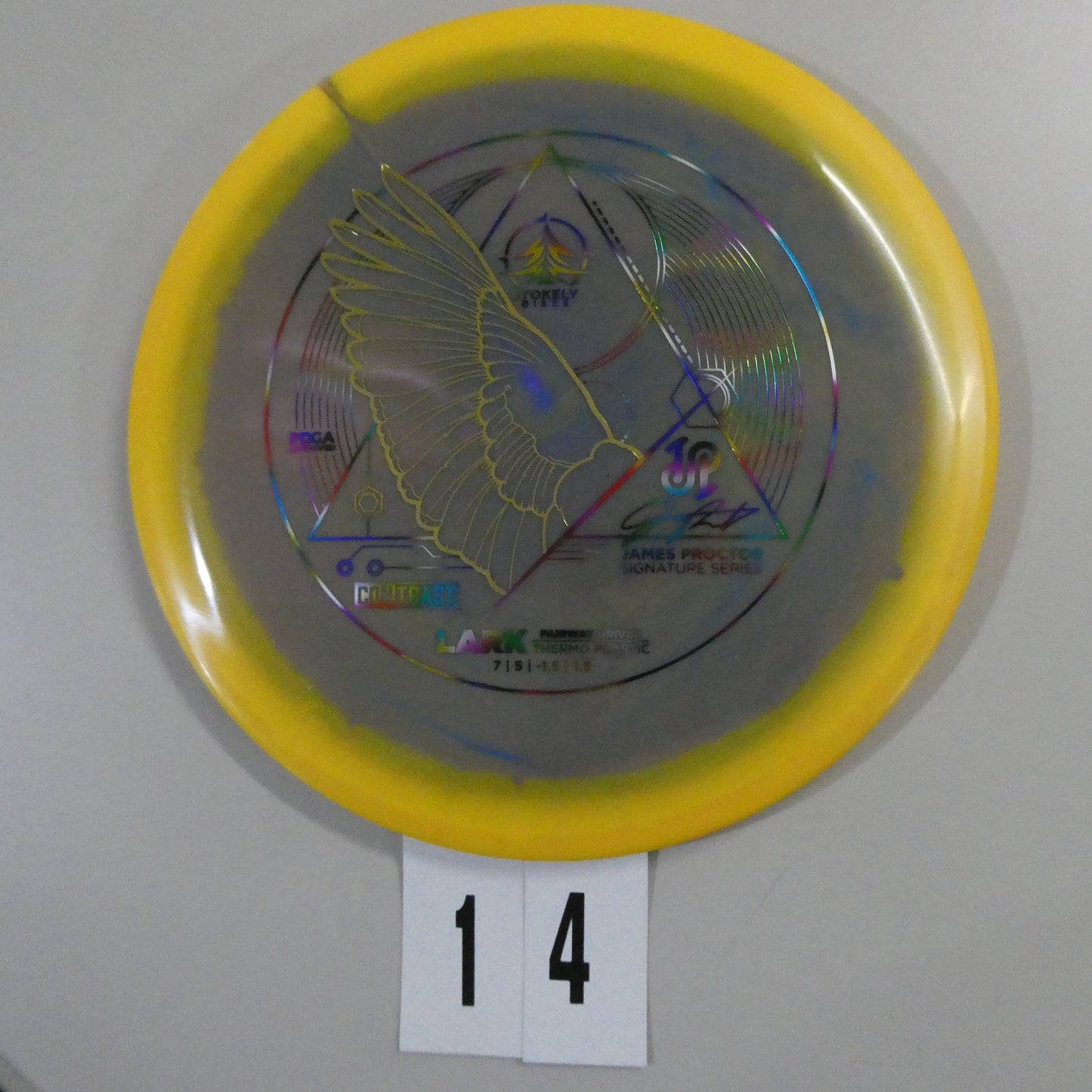 Stokely Discs Signature Contrast Thermo Lark - James Proctor