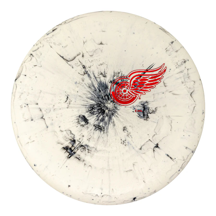 Officially Licensed NHL Detroit Red Wings-Black Ice Fractal 300 Pa-3 (Fractal Pattern May Vary)