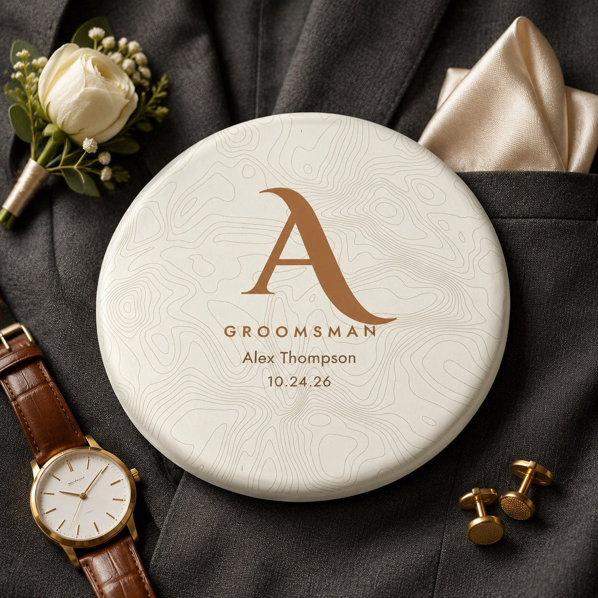 Groomsman Custom Disc Golf Disc