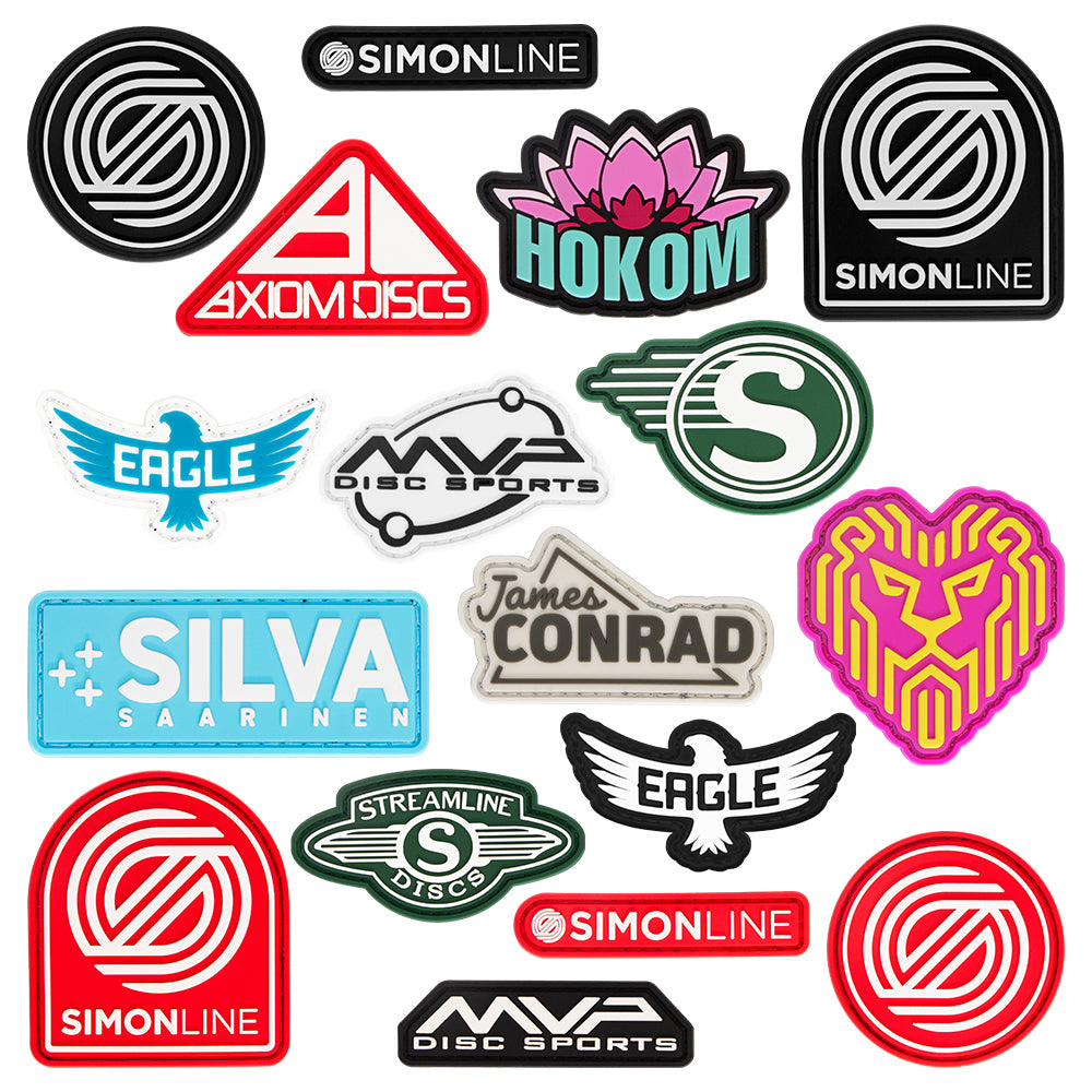 MVP/Axiom/Streamline Rubber PVC Velcro Patches