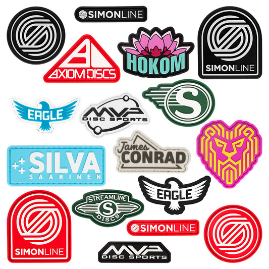 MVP/Axiom/Streamline Rubber PVC Velcro Patches