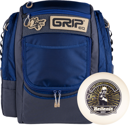 Climo Disc Golf X GRIPeq ATS Disc Golf Bag (w/Glow Belleair)