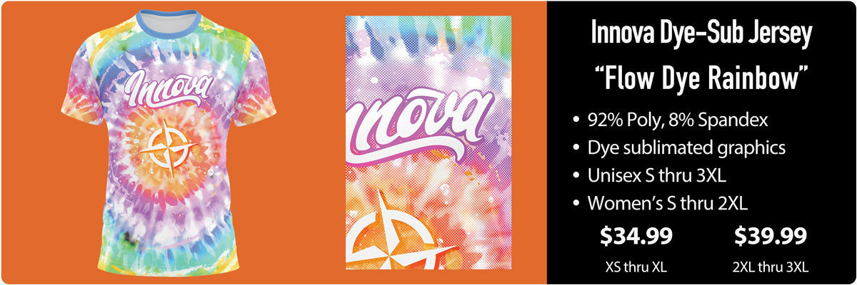 Innova Sub- Dye Jersey- Various Designs