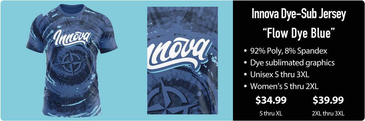 Innova Sub- Dye Jersey- Various Designs