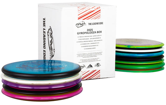 *Pre Order* Gyropalooza Box 2025- (11 Discs) w/Chance to win a "Golden Ticket" to Gyropalooza 2026
