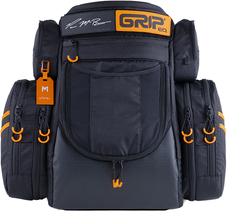 Paul McBeth MB-PX1 Bag by GRIPeq- Black/Orange
