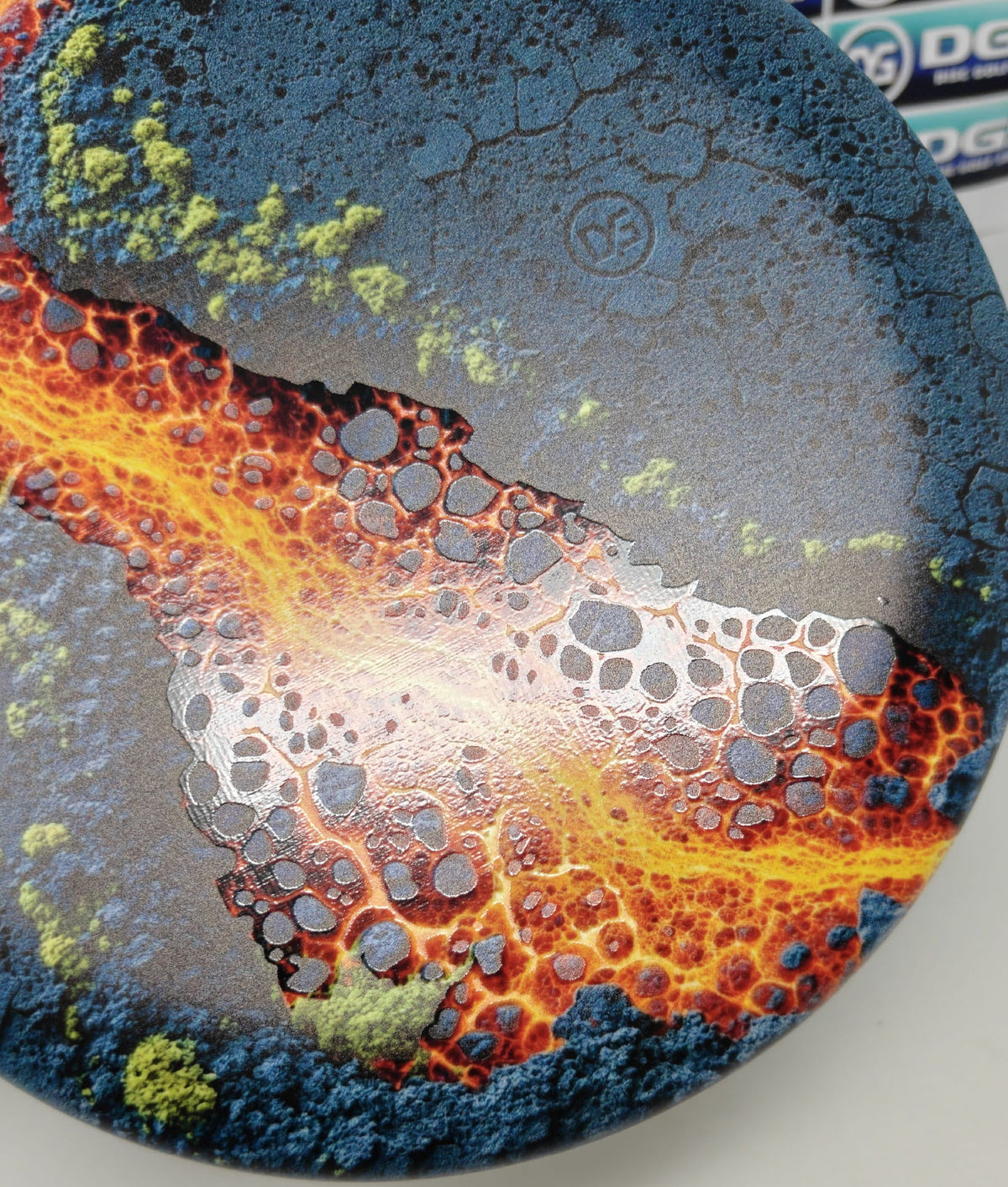 Molten Earth : Sense-X Gloss Textured Disc Golf Disc